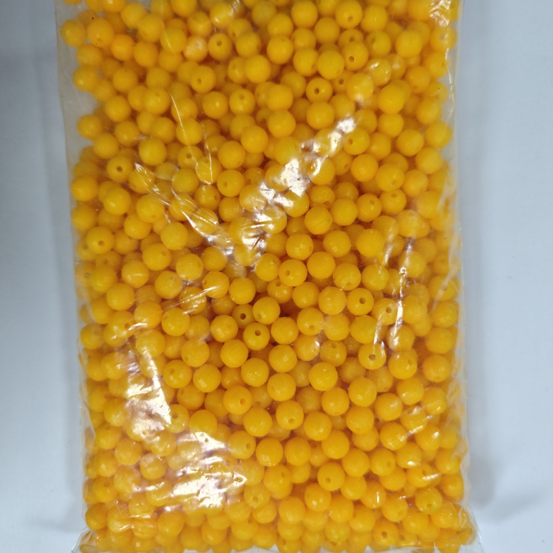 10MM Disko Boncuk Sarı-1